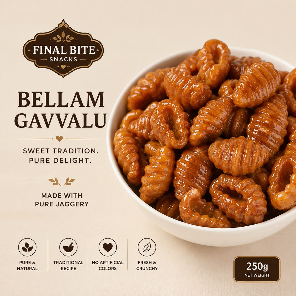 Traditional Bellam Gavvalu
