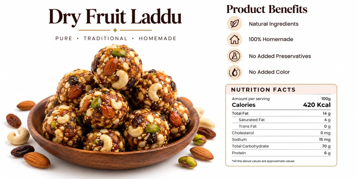 Dry Fruit Laddu